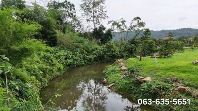 ขายที่สวยวิวเขา ต.นาหินลาด อ.ปากพลี จ.นครนายก ทำเลดี และฮวงจุ้ยโดดเด่น หน้าติดถนนลาดยาง ท้ายติดคลองยาวกว่า 100 เมตร - รูปที่ 2