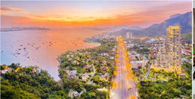 เซ็นทรัล ศรีราชา 700 ม. คอนโดหรู ไนท์บริดจ์ ดิ โอเชี่ยน ศรีราชา 2นอน 57ตร.ม. 2น้ำ พร้อมเฟอร์ฯครบ สไตล์โมเดิร์น ใจกลางศรีราชา - รูปที่ 7