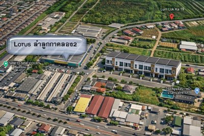1,200 ตร.ม. ที่ดินถมแล้วให้เช่า 300ตรว. สนามกอล์ฟธูปะเตมีย์ 3กม.โลตัส ลำลูกกา คลอง 2 เพียง 449 ม 2 แปลง รวม  ใกล้ BTSคูคต 1.69 กม. - รูปที่ 2