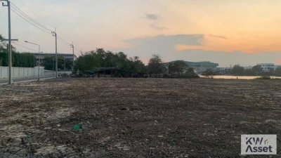 ขายที่ดิน 5 ไร่ ถมแล้ว ที่สีม่วงลาย เขตอุตสาหกรรม สมุทรปราการ - รูปที่ 3