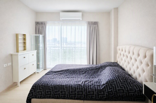 Supalai Veranda Rama 9 2น้ำ  65 ตร.ม. ชั้น 20 ห้องมุม .MRTรฟม. 600ม. คอนโด 2นอน วิวเมืองสวย พร้อมเฟอร์ฯ