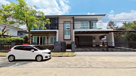 ให้เช่าด่วน บ้านเดี่ยว หมู่บ้าน ลัดดารมย์ บางนา กม.7 ใกล้Megaบางนา โทร 095-164-2956