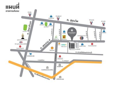 ให้เช่าพื้นที่สำนักงาน 277 ตร.ม. อาคารมโนรม ทาวเวอร์ ใกล้บิ๊กซี โลตัสพระราม 4 - รูปที่ 8