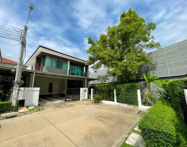 ให้เช่า  บ้านเดี่ยว  หมู่บ้านเศรษฐสิริ กรุงเทพกรีฑา , บ้านรีโทเวทใหม่ #ใกล้รรนานาชาติไบรท์ตัน 095-164-2956