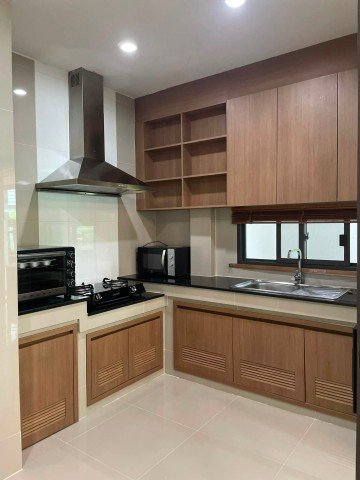 ให้เช่า  บ้านเดี่ยว  หมู่บ้านเศรษฐสิริ กรุงเทพกรีฑา , บ้านรีโทเวทใหม่ #ใกล้รรนานาชาติไบรท์ตัน 095-164-2956 - รูปที่ 4