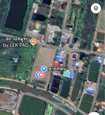 ขายที่ดินเปล่าแปลงสวย ทำเลดี ด้านหน้าติดถนน ด้านหลังติดคลอง อำเภอบางคล้า จังหวัดฉะเชิงเทรา - รูปที่ 8