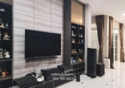 ขาย บ้านเดี่ยว หมู่บ้านนันทวัน บางนา กม.7 ซอยราชวินิตบางแก้ว ใกล้เมกาบางนา ย่านบางนา โทร  095-164-2956 ปุ้ย - รูปที่ 2