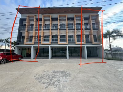 ขายอาคารพาณิชย์ 3ชั้น ห้องริมซ้ายสุด 27.3 ตรว. และขวาสุด33.2 ตรว. - รูปที่ 3