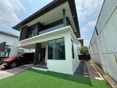 ให้เช่า บ้านเดี่ยว หมู่บ้านมัณฑนา อ่อนนุช - วงแหวน 4 #ใกล้เมกาบางนา 095-164-2956 - รูปที่ 2