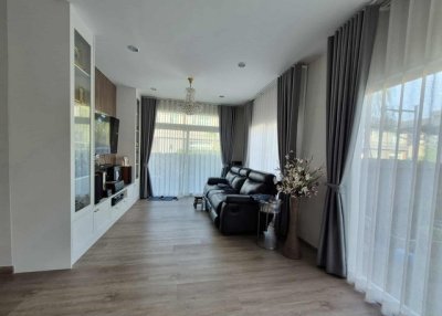 ขายบ้านแฝด อณาสิริ วงแหวน–ลำลูกกา บ้านสไตล์ญี่ปุ่น แปลงใหญ่พิเศษ แต่งครบ พร้อมอยู่ - รูปที่ 2