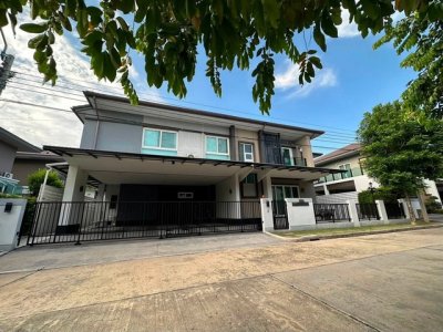 ให้เช่าบ้านเดี่ยว 2 ชั้น 90 ตร.ว. 4 ห้องนอน โครงการลัดดารมย์ บางนา กม.7 ใกล้เมกะบางนา ใกล้ทางด่วน