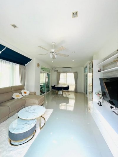 ขายบ้านเดี่ยว 2 ชั้นหลังมุม 55.2 ตรว. CASA VILLE ดอนเมือง-สรงประภา ใกล้สนามบินดอนเมือง และ รถไฟฟ้าสายสีแดง หน้าบ้านไม่ชน - รูปที่ 2