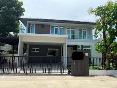 ให้เช่าบ้านเดี่ยว 2 ชั้น 86 ตรว. 4 ห้องนอน โครงการมัณฑนา บางนา กม.7 ใกล้เมกะบางนา ใกล้ทางด่วน