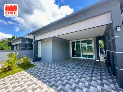 บ้านเดี่ยว เนื้อที่เริ่มต้น 49.9 ตร.ว. 3 ห้องนอน 2 ห้องน้ำ จอดรถได้ 2 คัน อ.ร่อนพิบูลย์ - รูปที่ 4