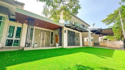 ราคาพิเศษ บ้านเดี่ยว มัณฑนา วงแหวน - บางบอน วิวทะเลสาบ Type ใหญ่ที่สุดในโครงการ - รูปที่ 3