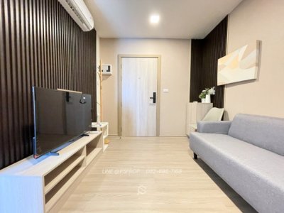 คอนโดเช่าบางเเสน Dcondo senseเครื่องใช้ไฟฟ้าครบCR0462 - รูปที่ 2