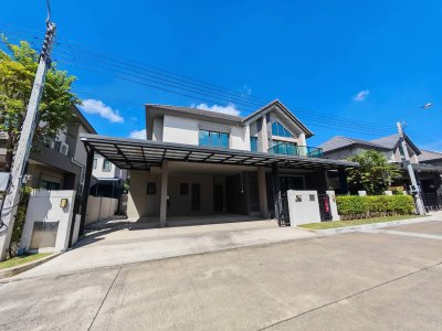 บ้านเดี่ยวไซส์ใหญ่ ราคาดี ทำเลหายาก บางกอก บูเลอวาร์ด รามอินทรา–เสรีไทย 2 เข้า–ออกได้ 2 ทาง ใกล้วงแหวนรอบนอก