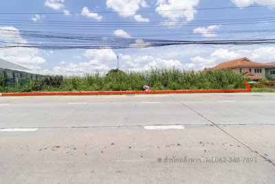 ขายที่ดินติวานนท์ 201 ตร.ว. ทำเลทองติดถนนใหญ่ หน้ากว้าง 35 ม. เหมาะทำสำนักงาน/EV Charger/โชว์รูม - รูปที่ 3