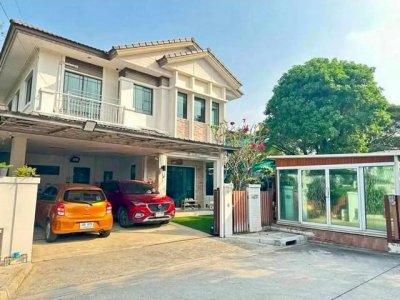 ขายบ้านเดี่ยว 2 ชั้น มัณฑนา เลค วัชรพล ถนนสุขาภิบาล 5 ใกล้สารสาสน์วิเทศสายไหม