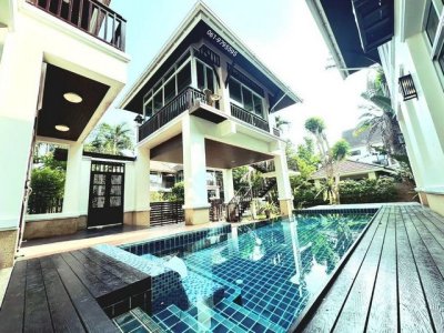 ขายบ้านหรูหลังใหญ่ พร้อมเข้าอยู่ โครงการ มบ. ธาราปุระ ศรีราชา ชลบุรี FP-H02327 - รูปที่ 2