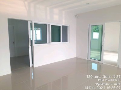 cx  ขายบ้านเดี่ยว ม. ดิ เอ็กซ์เทนโซ เลียบวารี หนองจอก Tel.099-998-3897 - รูปที่ 5