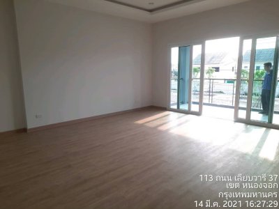 cx  ขายบ้านเดี่ยว ม. ดิ เอ็กซ์เทนโซ เลียบวารี หนองจอก Tel.099-998-3897 - รูปที่ 7