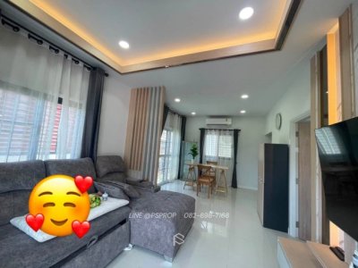 บ้านเช่าหนองมน เดินทางสะดวกม.บูรพา หมู่บ้านมณีรินทร์ มิดทาวน์ HR0098 - รูปที่ 7