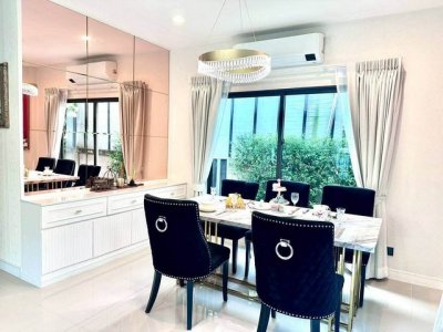 ให้เช่าบ้านเดี่ยว 2 ชั้น 62.5 ตรว. 4 ห้องนอน หมู่บ้านเศรษฐสิริ กรุงเทพกรีฑา รีโนเวทใหม่ ไม่เคยปล่อยเช่า ใกล้นานาชาติไบรท์ตัน และเวลลิงตัน - รูปที่ 4