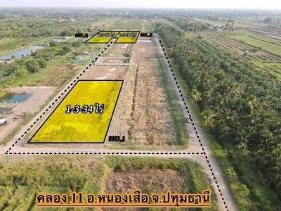 อสังหาราคาเบา ดินแบ่งขายถูกกว่าใครในย่านนี้ที่คลอง11 หนองเสือ ปทุมธานี Tel 062-1574449 - รูปที่ 7