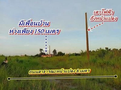 ที่ดิน ถมแล้ว ลดแรงเจ้าของร้อนเงิน โซนหนองจอก สุวินทวงค์ 94/1  Tel 062-1574449 - รูปที่ 5