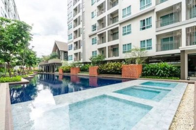 ให้เช่า 22,000 บาท/เดือน 55 ตรม. 2 นอน 2 น้ำ #DCondo #Rin #ห้องมุม #วิวสระว่ายน้ำ พร้อม #วิวดอยสุเทพบางส่วน #เฟอร์นิเจอร์ครบ พร้อมเข้าอยู่ - รูปที่ 2