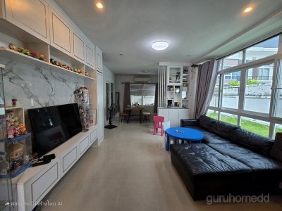 ขายบ้านเดี่ยว 2 ชั้น ศุภาลัย การ์เด้นวิลล์ คลอง 2 หลังมุม ทิศเหนือ ส่วนตัวสุดๆ พื้นที่ 75.20 ตร.วา 4นอน 3น้ำ บิ้วอินครบ - ghd000716 - รูปที่ 2