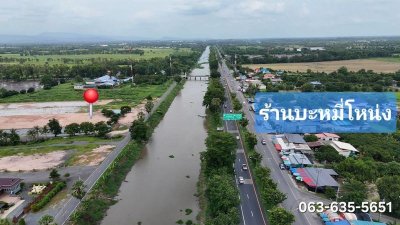 ขายที่ถมแล้ว ทำเลสวย ตรงข้ามบะหมี่โหน่ง นครนายก ปลูกบ้าน หรือทำร้านสวยเด่นเป็นสง่าแน่นอน - รูปที่ 2