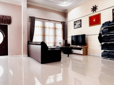 ขายบ้านเดี่ยวชั้นเดียวบางเสร่ ม.นาวีเฮ้าส์ 35 โปร่ง โล่ง สบาย เงียบสงบ พร้อมเฟอร์ พร้อมเข้าอยู่ - รูปที่ 3