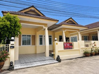 ขายบ้านเดี่ยวชั้นเดียวบางเสร่ ม.นาวีเฮ้าส์ 35 โปร่ง โล่ง สบาย เงียบสงบ พร้อมเฟอร์ พร้อมเข้าอยู่ - รูปที่ 2