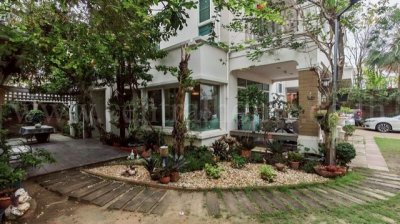 ขายด่วน บ้านเดี่ยว ลัดดารมย์ ราชพฤกษ์ - รัตนาธิเบศร์ 2 โครงสร้างดี พร้อมเรือนรับรอง - รูปที่ 2