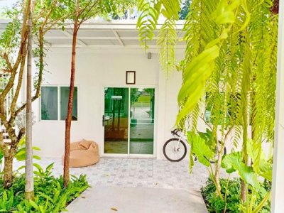 ถนนราชพฤกษ์ 345 ใกล้โรบินสัน ราชพฤกษ์ 150 ม บ้านพักสไตล์รีสอร์ท 4 หลัง 4นอน 4น้ำ  200ตร.ว. 800ตร.ม. - รูปที่ 3