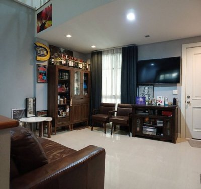 ขายทาวน์โฮม 3 ชั้น 3 ห้องนอน ห้องน้ำในตัวทุกห้อง พื้นที่ใช้สอยประมาณ 180 ตร.ม.  โครงการ พลัส ซิตี้พาร์ค เอกมัย–รามอินทรา - รูปที่ 3
