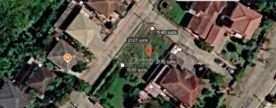 ที่ดิน 85 ตร.ว. ถมแล้ว หมู่บ้านปาริชาติ แปลงมุม ขายถูก ทำเลดี เดินทางสะดวก - รูปที่ 8