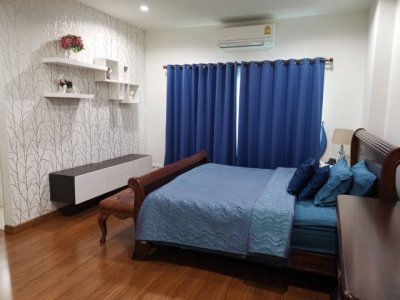 ขายบ้านเดี่ยวพร้อมเฟอร์นิเจอร์ หมู่บ้านปาริชาติ หางดง เชียงใหม่ 4 ห้องนอน 5 ห้องน้ำ ราคา 6 ล้าน - รูปที่ 2