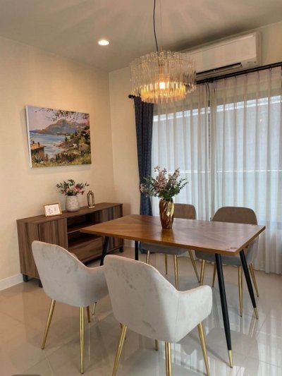 ให้เช่าบ้านเดี่ยว 2 ชั้น 232 ตรม. 4 ห้องนอน หมู่บ้านเศรษฐสิริ กรุงเทพกรีฑา รีโนเวทใหม่ ใกล้ รร.นานาชาติไบรท์ตัน และเวลลิงตัน - รูปที่ 4