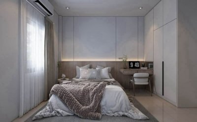 โซนสันกำแพง พูลวิลล่าสุดหรู 4.99 ล้าน #บ้านสั่งสร้าง Modern Private Pool Villa บิ้วอินครบทั้งหลัง ออกแบบเน้นพื้นที่ใช้สอยโปร่งโล่ง - รูปที่ 4
