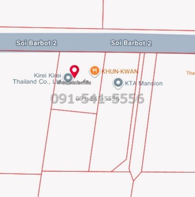 ขายที่ดิน ซ.บาร์โบส2 สุขุมวิท 42 ที่ดินขนาด 69.3 ตร.วา ทำเลใจกลางเมือง เดินทางสะดวก ใกล้ BTS เอกมัย - รูปที่ 4