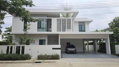 ให้เช่าบ้านเดี่ยว 2 ชั้น 325 ตร.ม. โครงการ มัณฑนา บางนา กม.15 บางพลี สมุทรปราการ