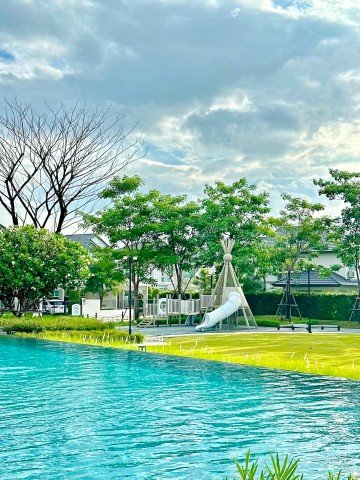 รร.นานาชาติคอนคอร์เดียน 1.7 กม.ทำเลศรีนครินทร์ บางนา 2 นอน 3 น้ำ ขนาด 21 ตร.ว.พื้นที่ใช้สอย 168 ตร.ม.ทาวน์โฮมหรู 2 ชั้น พร้อมเฟอร์ฯครบ - รูปที่ 8
