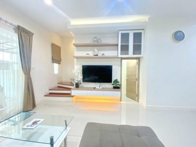 ถ.บางกรวย-ไทรน้อย รัตนาธิเบศร์ ทาวน์โฮม 3 ชั้น 3 นอน 3 น้ำ 17.5 ตร.ว.  MRT บางพลู 1.29 กม. - รูปที่ 6