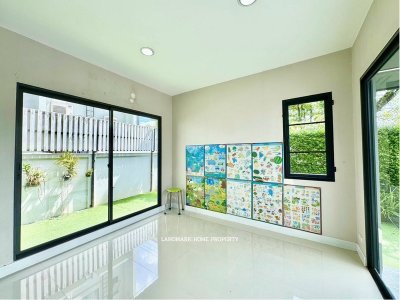 LM26-0102 ขายบ้านเดี่ยว 2 ชั้น เพฟ ปิ่นเกล้า - ศาลายา พื้นที่ 71.7 ตรว 5นอน 3น้ำ บ้านหลังใหญ่ ดีไซน์โมเดิร์น - รูปที่ 4