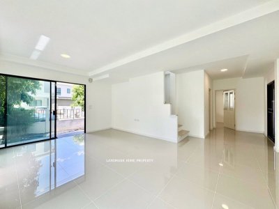 LM26-0097 ขายบ้านเดี่ยว 2 ชั้น คาซ่าวิลล์ จตุโชติ พื้นที่ 52 ตรว  บ้านมือ 1 พร้อมเข้าอยู่ ต่อเติมให้ครบแล้ว - รูปที่ 3