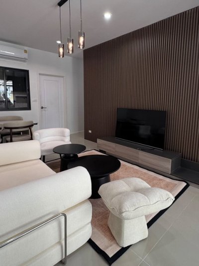 ให้เช่าทาวน์โฮม 3 ชั้น 3 ห้องนอน โครงการ Cherkoon สุขุมวิท 77 (เฌอคูน สุขุมวิท 77) ซอยอ่อนนุช 46 - รูปที่ 2