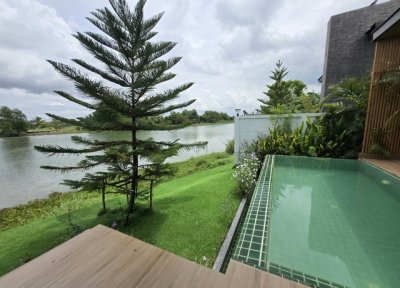ขาย บ้าน พูลวิลล่า ปราจีนบุรี ขนาด 59 ตร.วา พื้นที่ใช้สอย 132 ตร.ม. 3 ห้องนอน 2 ห้องน้ำ ติดแม่น้ำบางปะกง มีสระว่ายน้ำ 5,700,000 บาท - รูปที่ 8